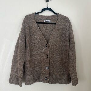 Zara Brown Sweater